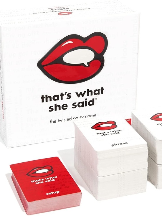 Other - That's What She Said Party Game - The Hilariously Twisted Party Game Adults Only
